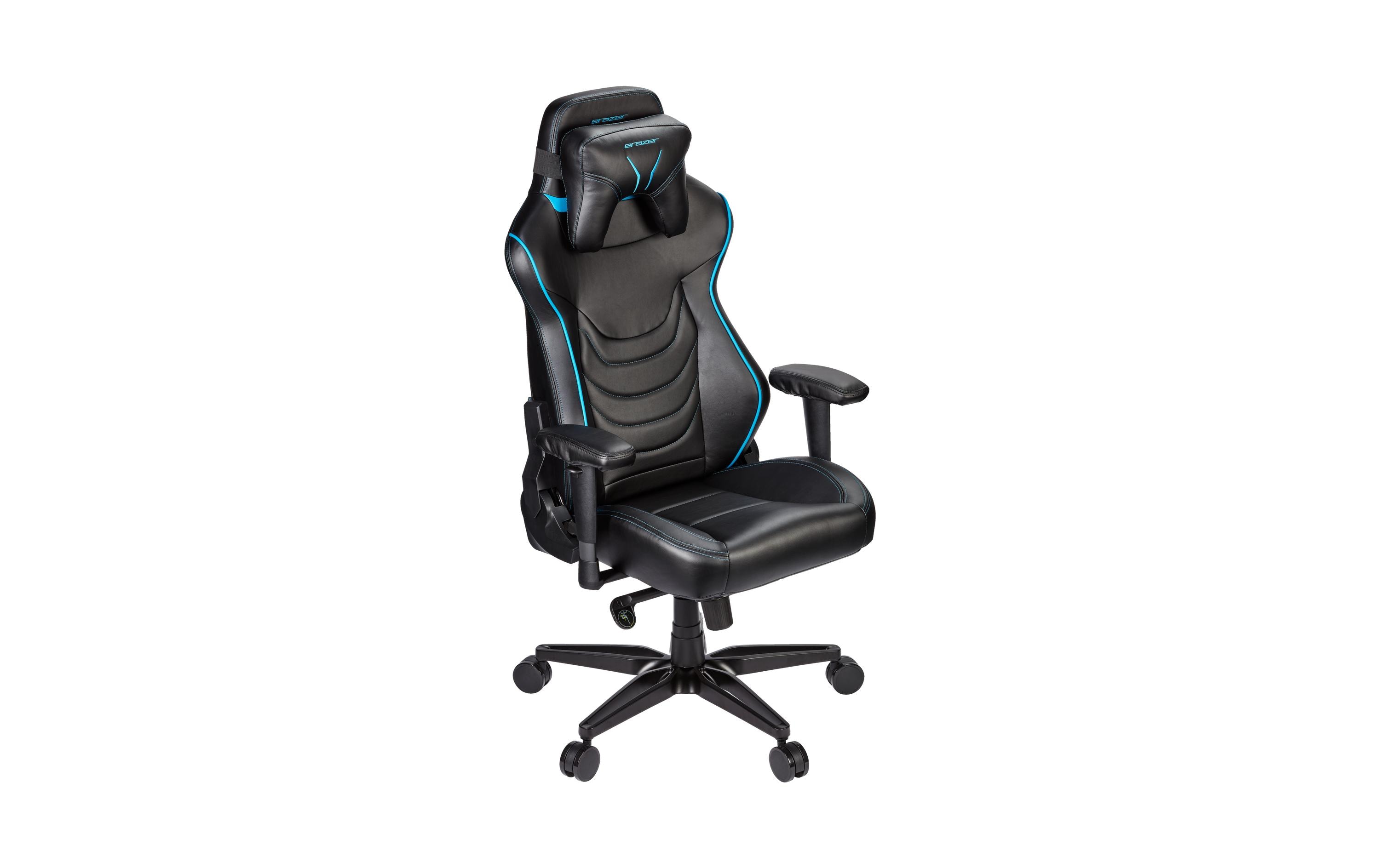 Gaming-Stuhl Druid X10 (MD88400) Blau/Schwarz<br>Komfortabler, robuster Gaming-Chair
