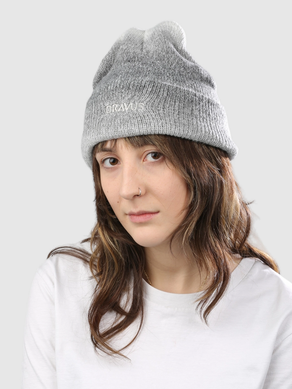 Dravus Ombre Beanie grey