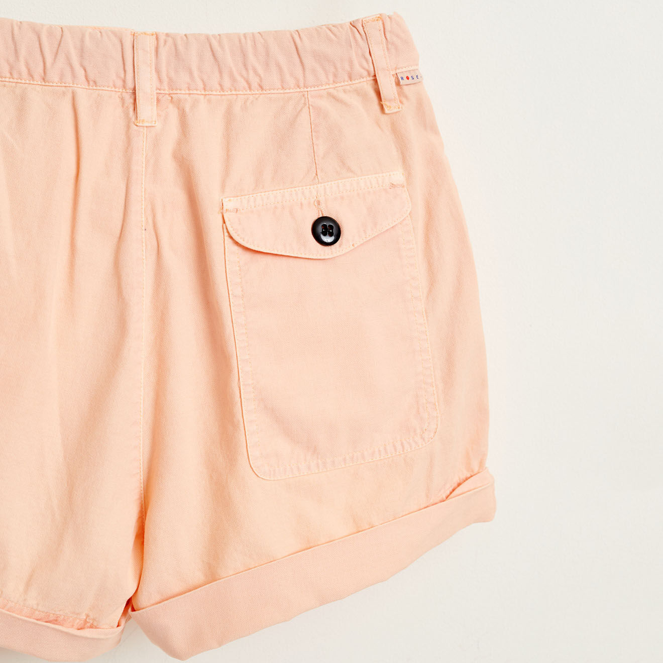 Bellerose Short Aby en Coton mélangé rose saumon