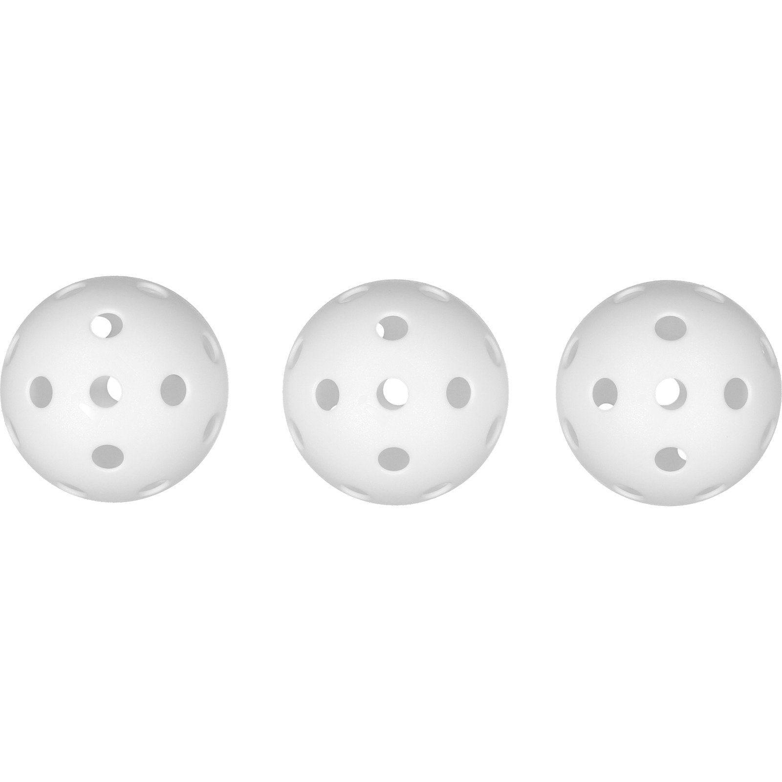 Score Unihockeybälle weiss, 3 Stück