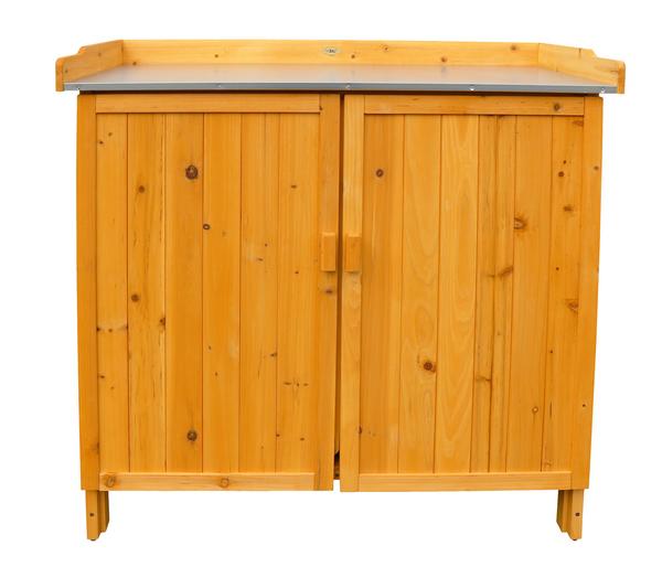 Habau Gartentisch mit Unterschrank, ca.