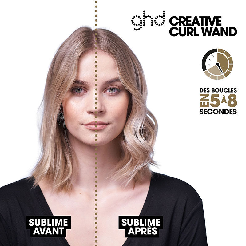 Coffret boucleur Curve Creative Curl Wand + brosse de coiffage