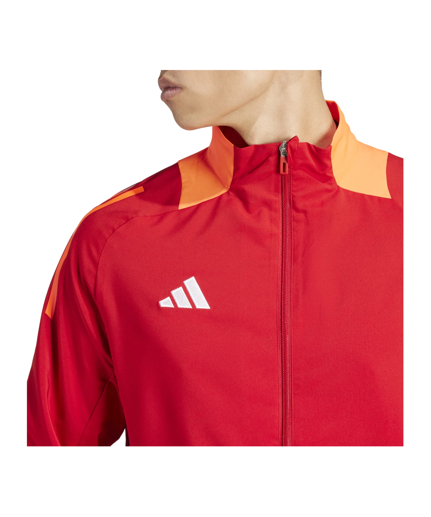 adidas Tiro 24 Competition Präsentationsjacke Rot