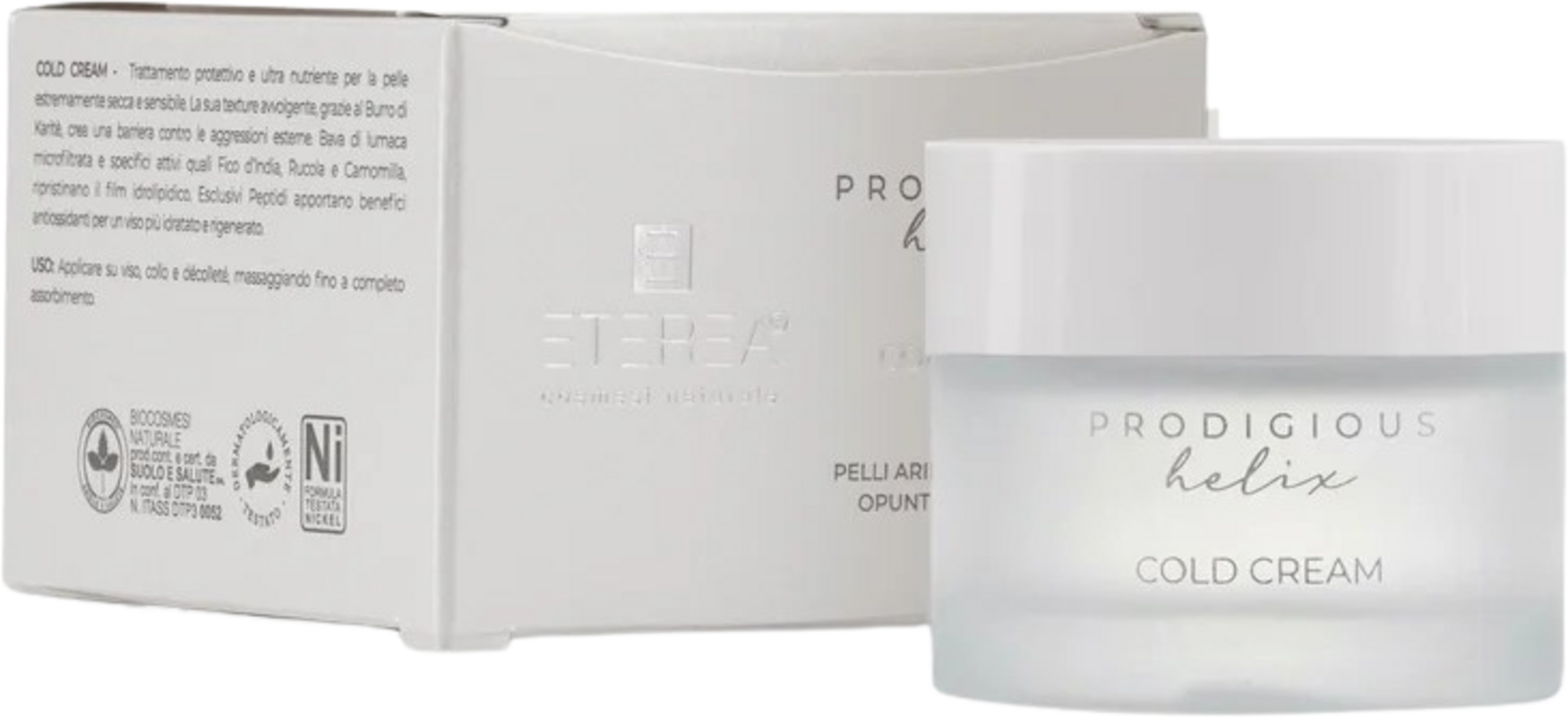 ETEREA Cosmesi Naturale  Prodigious Helix Snail Cold Cream, 30 ml