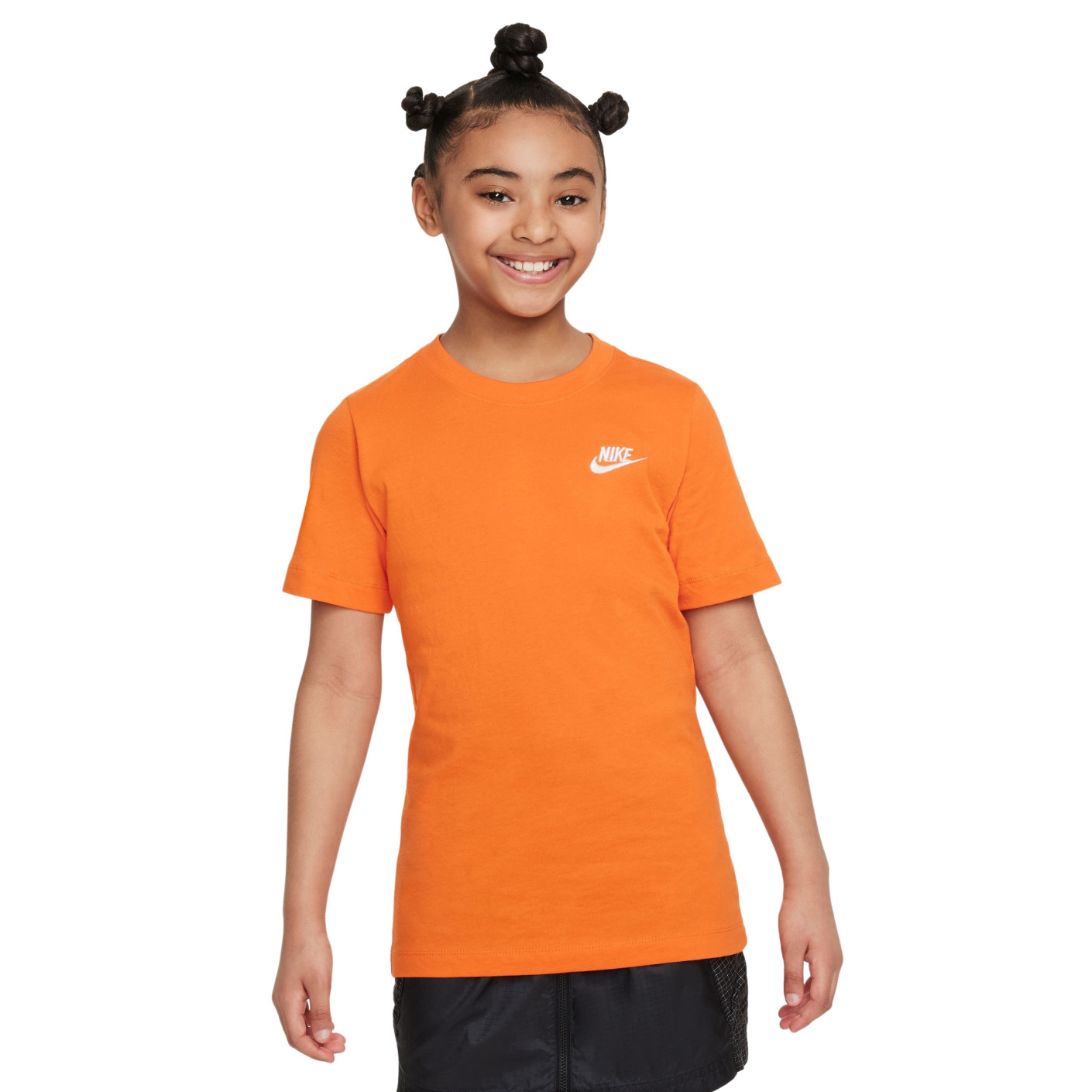 Nike Sportswear T-Shirt Kids Oranje Wit