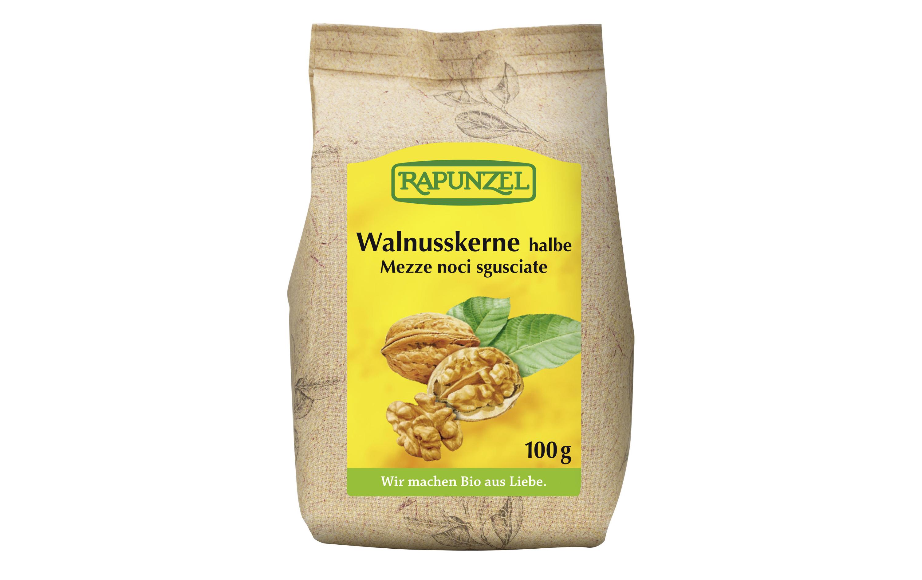 Bio Walnusskerne halb 100 gBio Walnusskerne halb