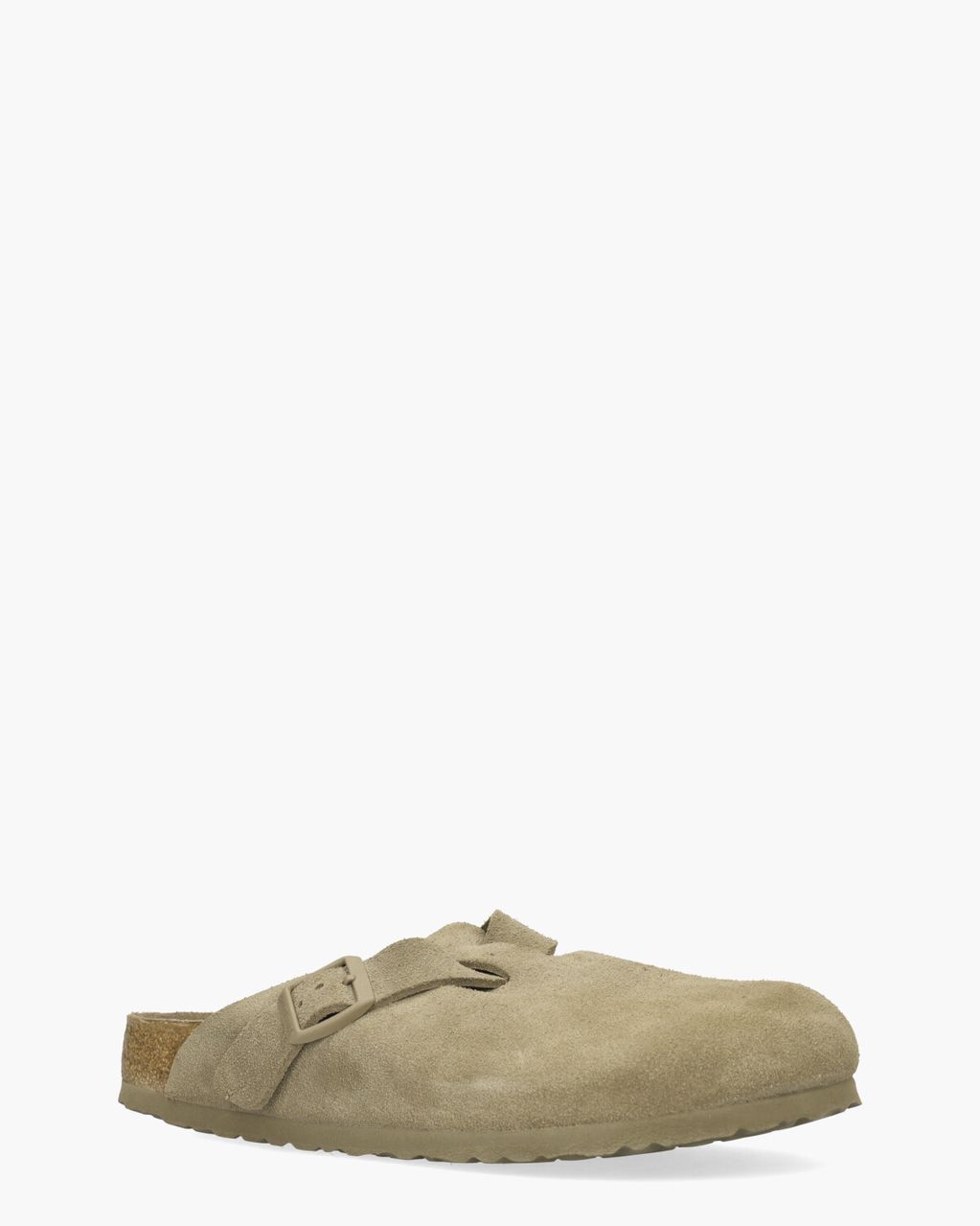 Birkenstock Boston Groen Herenslippers