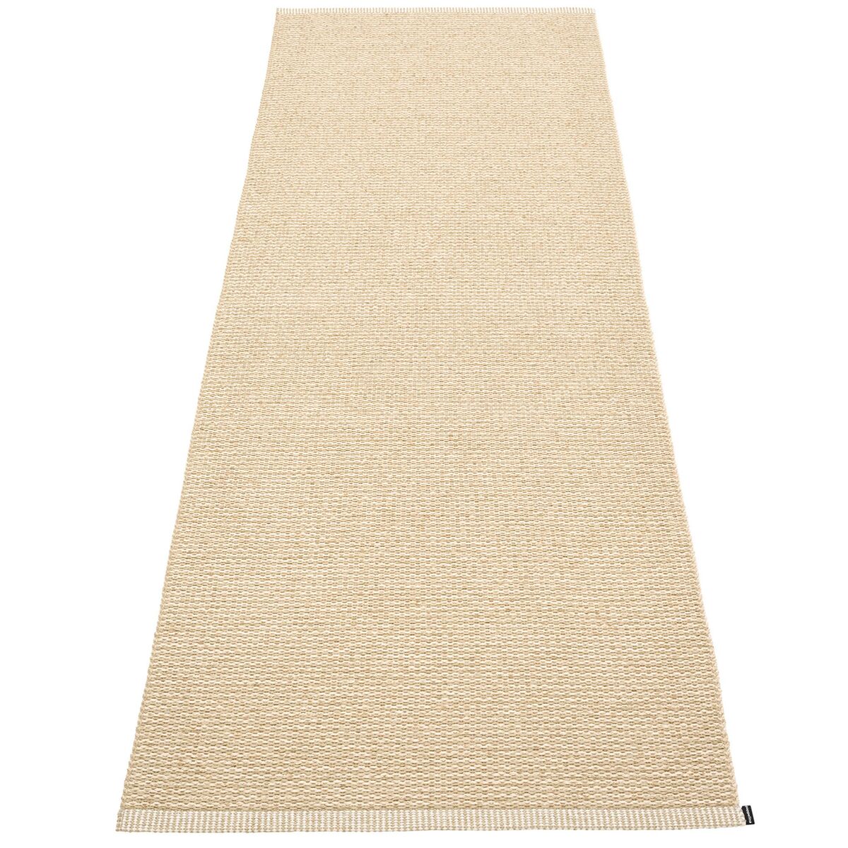 Gulvteppe Mono, 70 x 200 cm, sand/cream