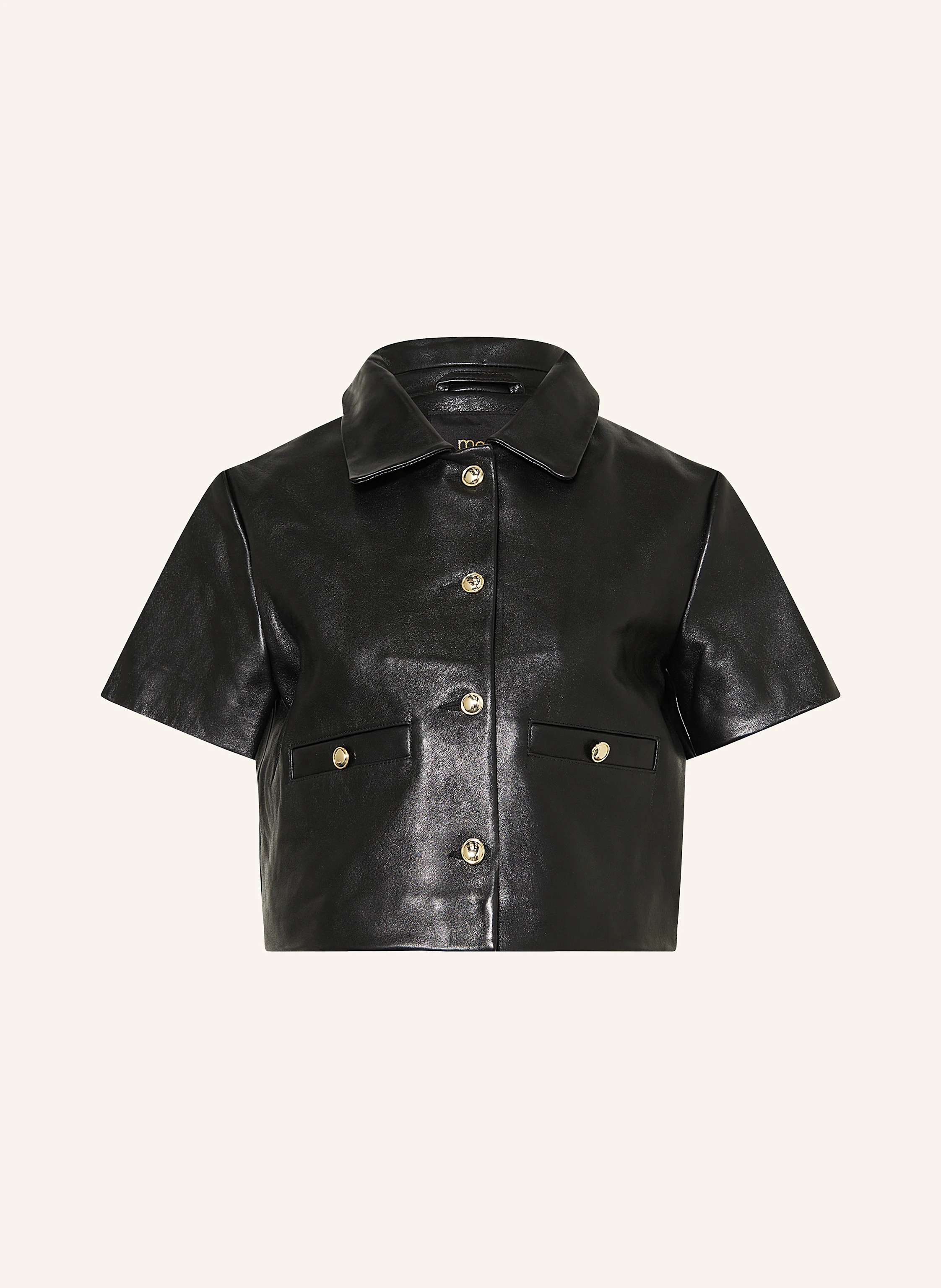 maje Lederjacke