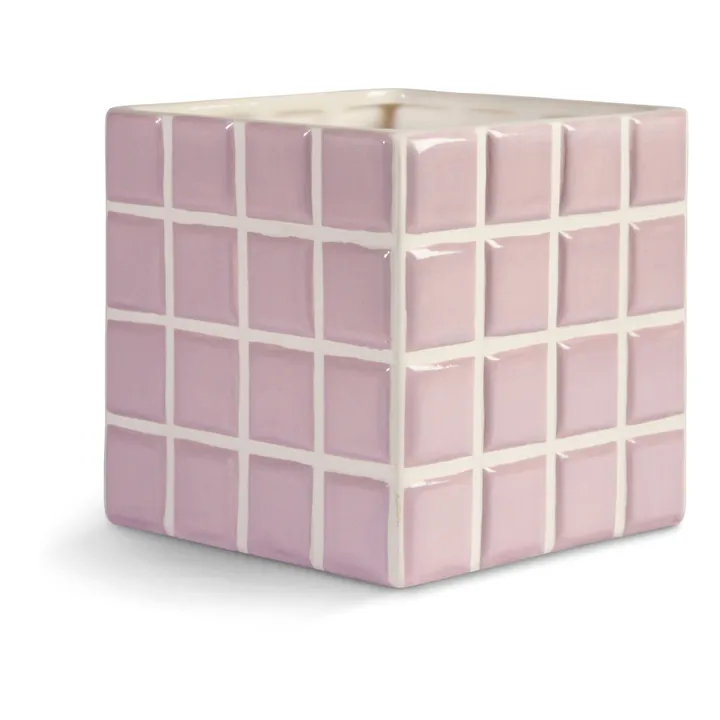 &Klevering Cache-pot Tile | Lilas