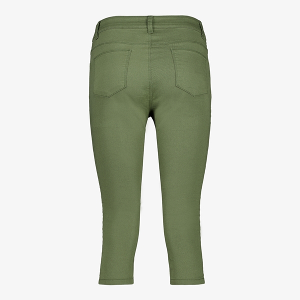 TwoDay dames capri kaki groen