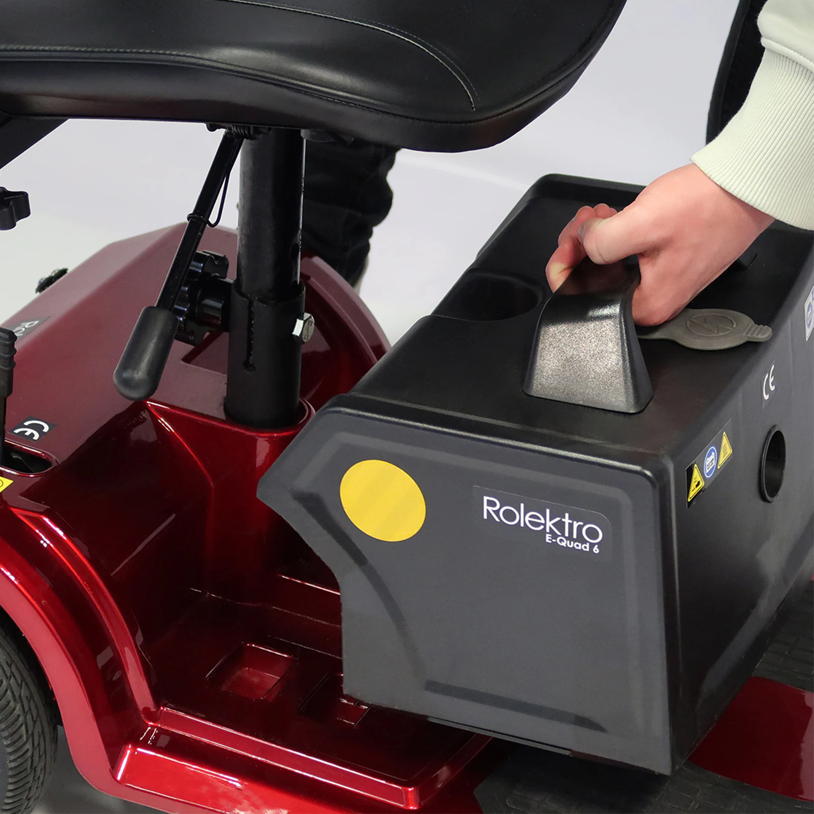 Rolektro E-Quad 6, rot