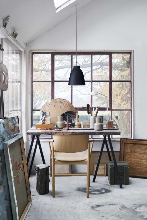 Fritz Hansen N01 stoel eiken