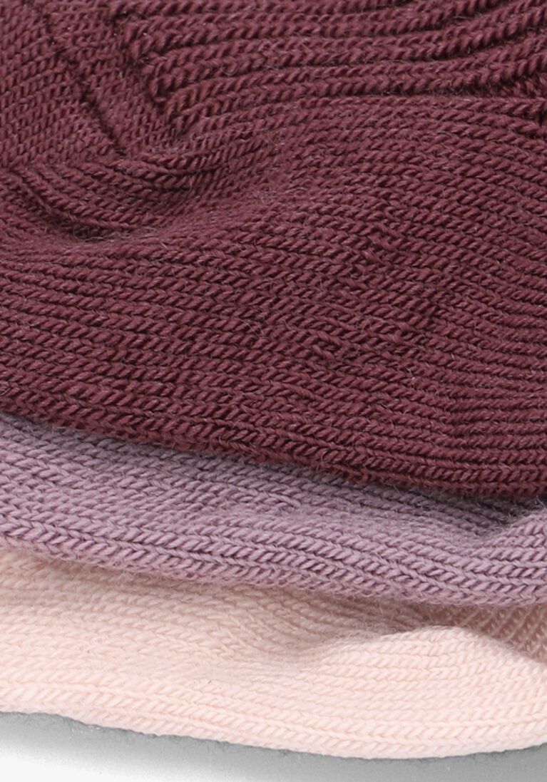 MP DENMARK lila mp denmark sokken wool rib baby socks 3 pack