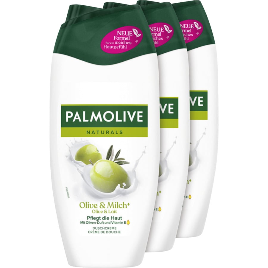 Palmolive Cremedusche Mandel & Milch mit Feuchtigkeitmilch 3 x 250 ml