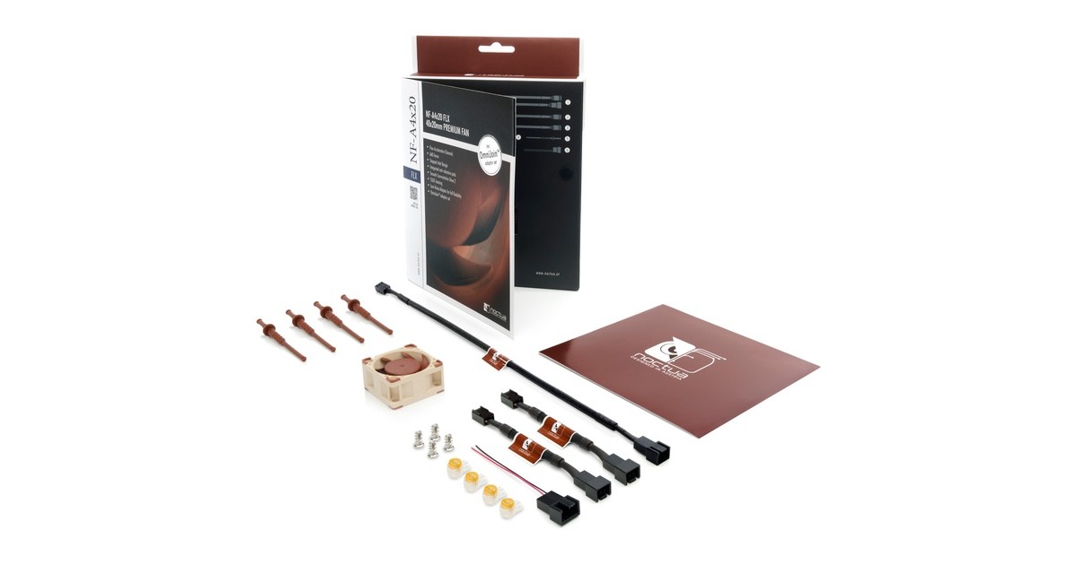 NoctuaNF-A4x20 FLX case fan  (40 x 40 x 20 mm)