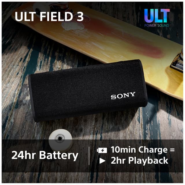 Sony ULT Field 3 bærbar højttaler (skovgrå)