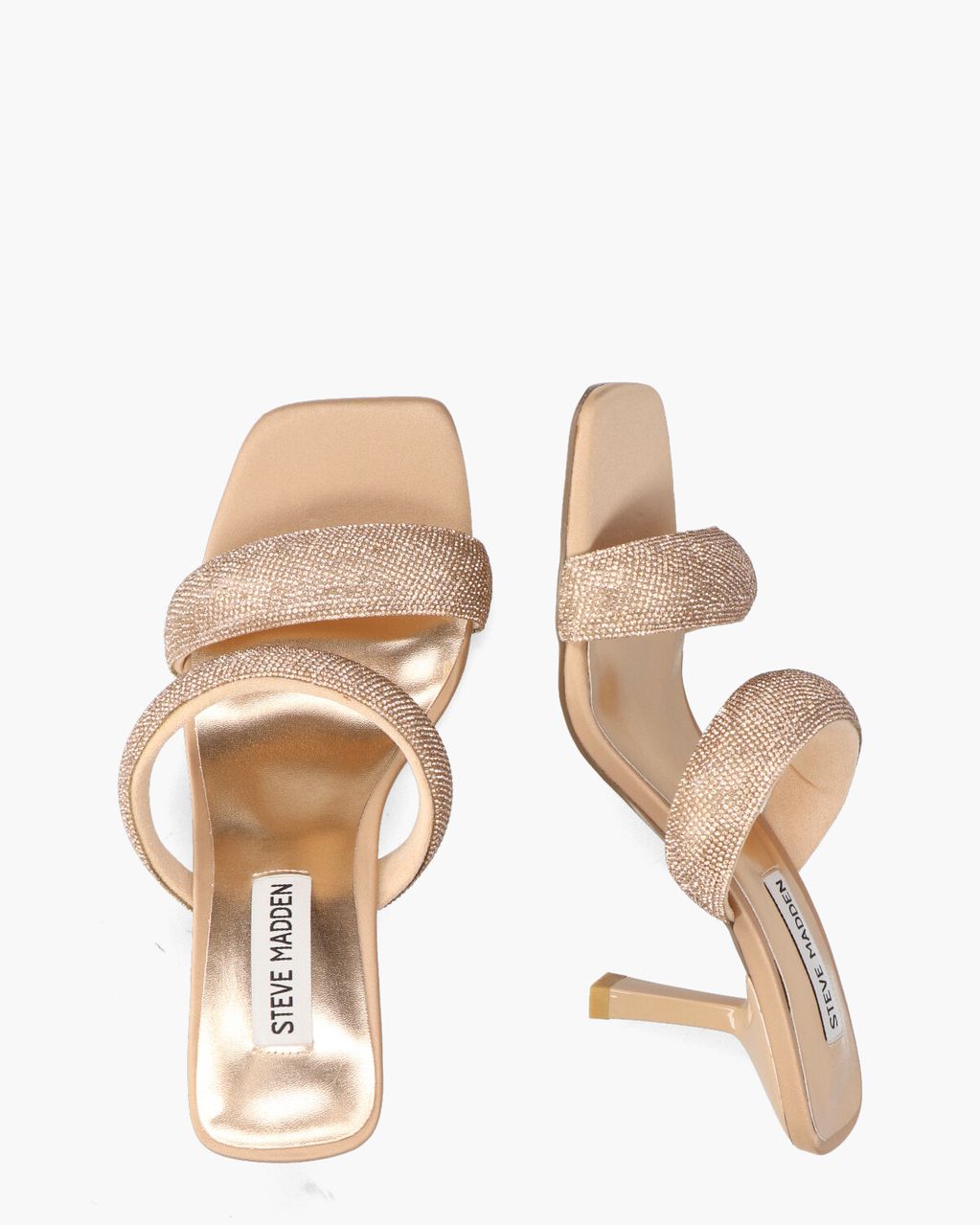 Steve Madden Top-Notch Roségoud Damesslippers