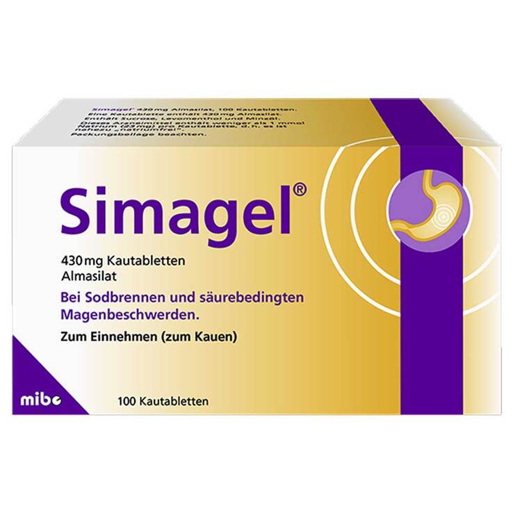 Simagel Kautabletten, 100 St