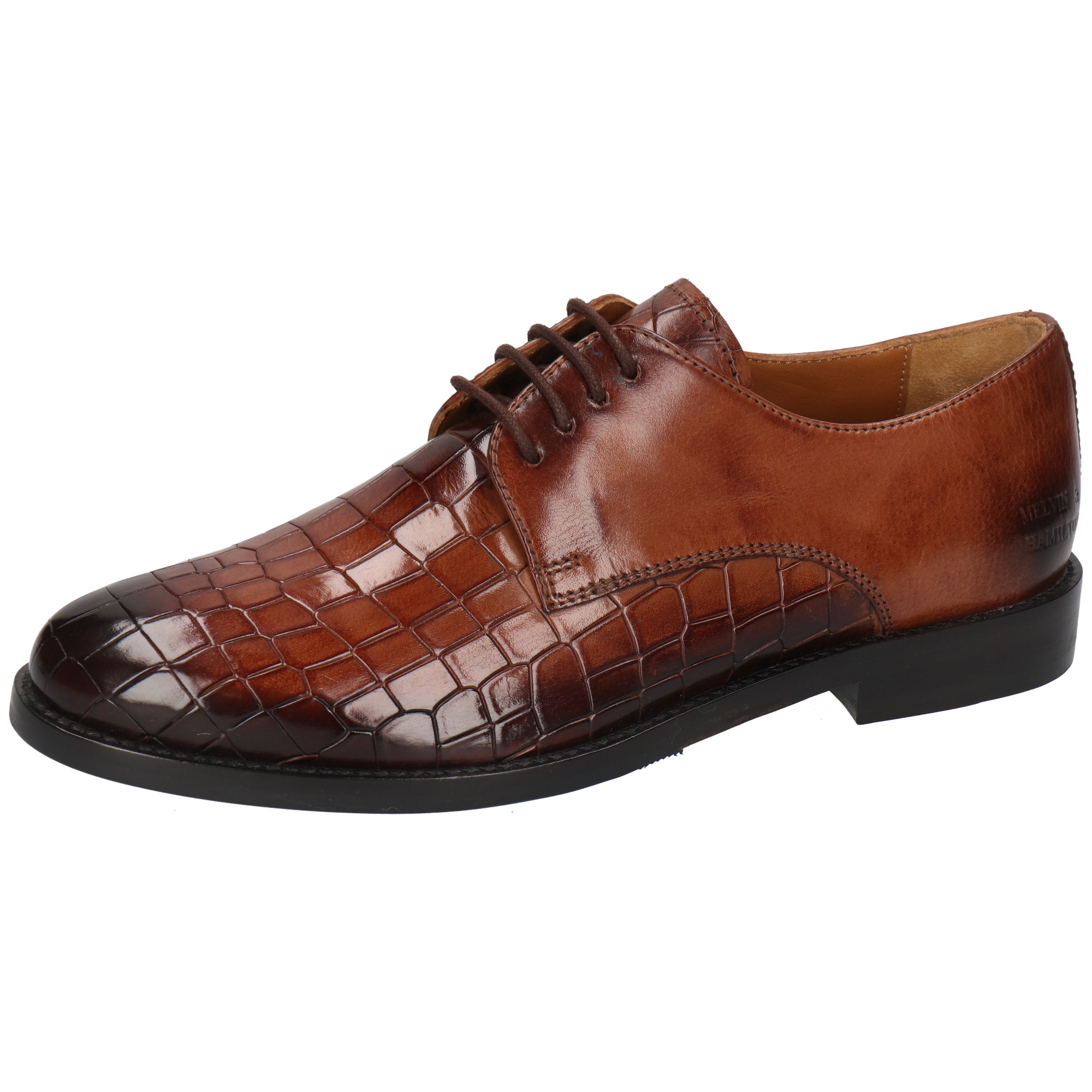 SELINA 55 - Derbies à talon plat | Marron
