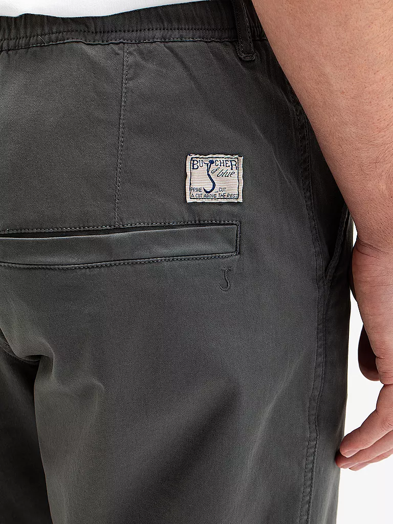 BUTCHER OF BLUE Chino MARVIN Slim Fit grau