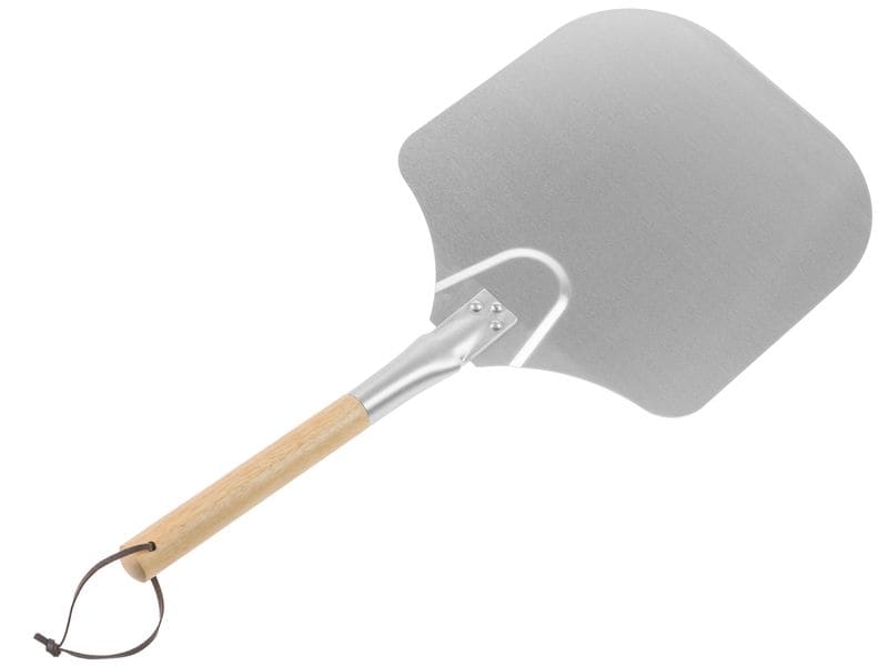 STRUCT Pizzaschaufel Campania 30 x 30 cm, Silber Pizzaschieber mit abnehmbarem Griff