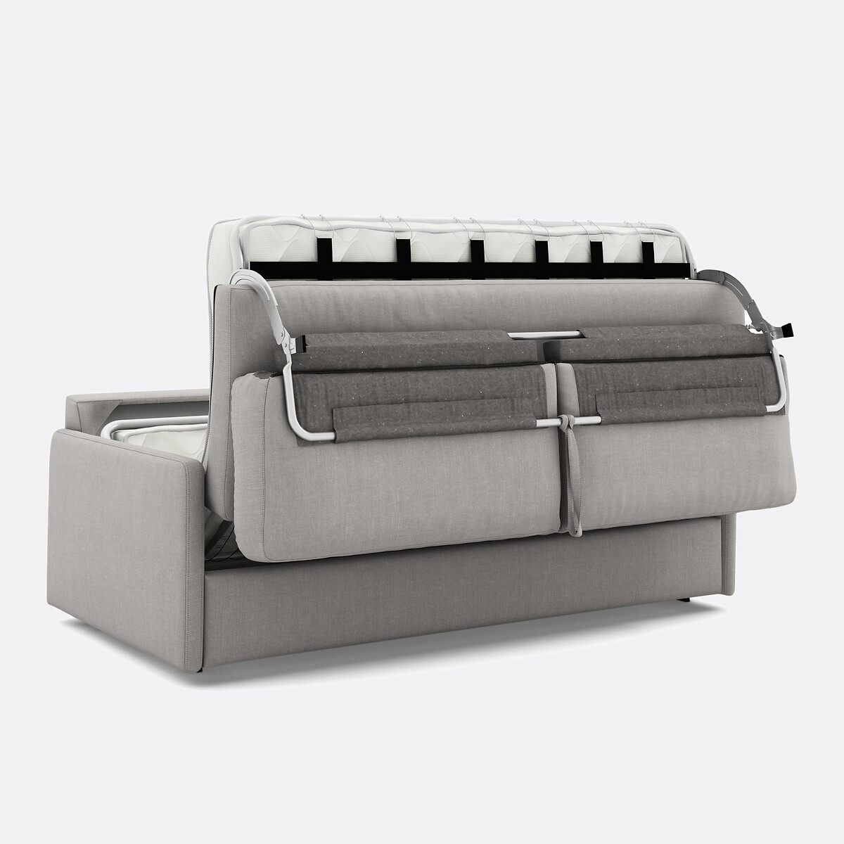 LA REDOUTE INTERIEURS<br>Sofá cama em algodão/linho, espuma, Marta