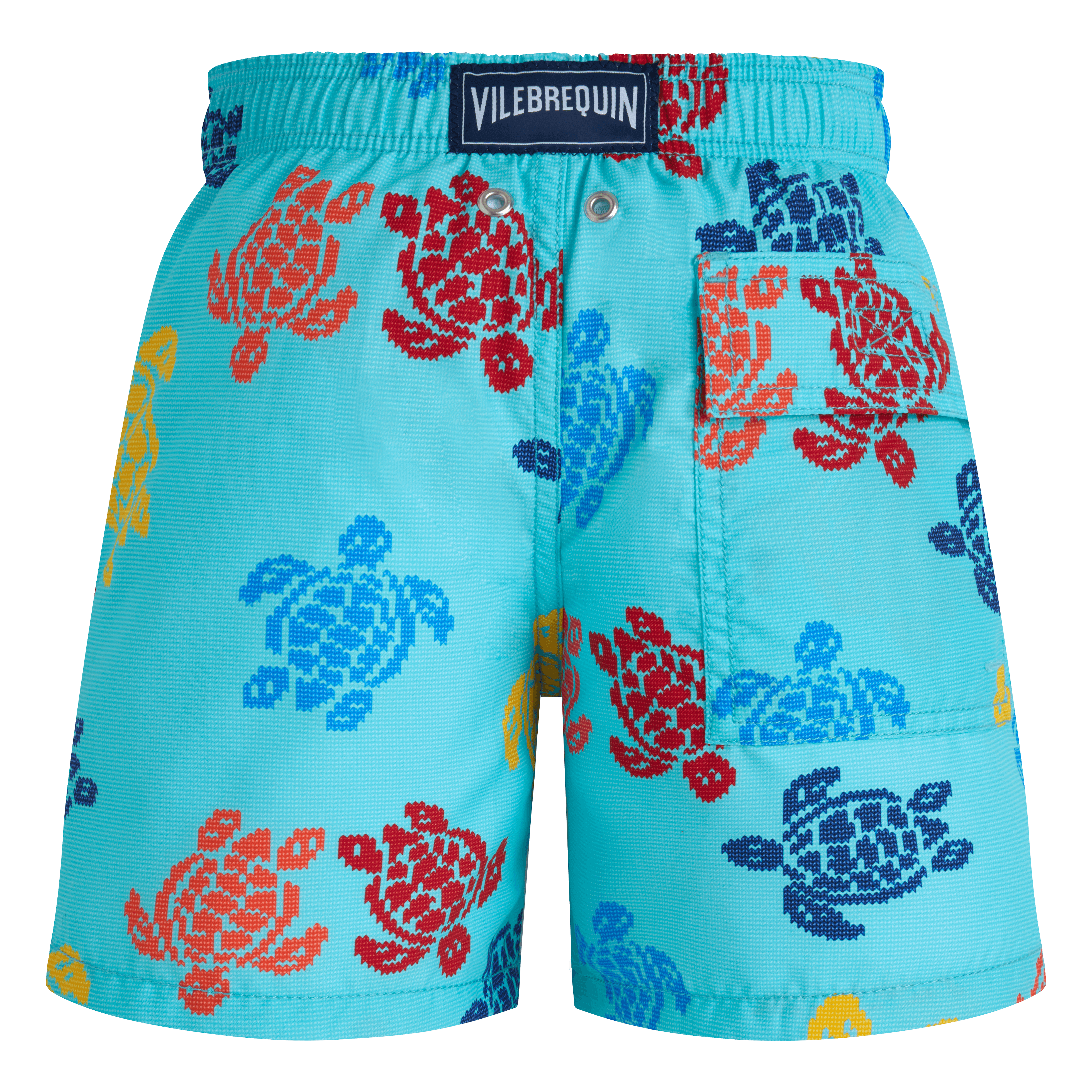 Maillot de bain garçon Ronde des Tortues Tricot | Vilebreauin
