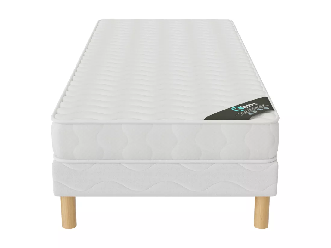 Ensemble matelas Senso + sommier 90x190 hauteur 17cm