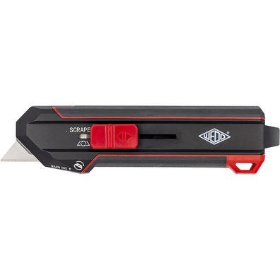 Couteau & grattoir 2 en 1 Premium, lame: 19 mm