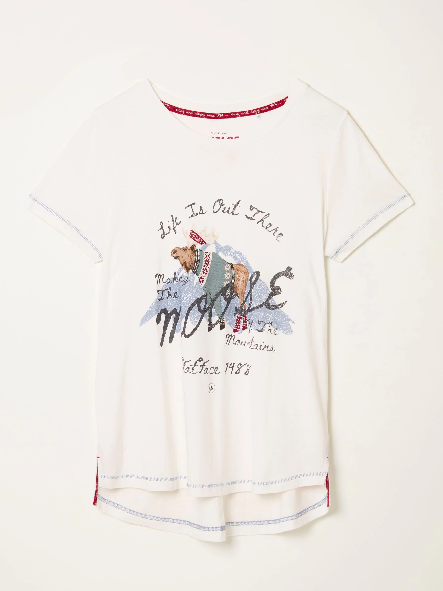 FatFace T-shirt met grafische print