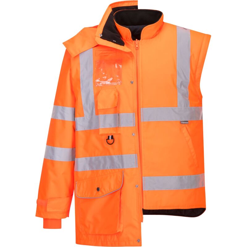 Portwest RT27 Parka Hi-Vis 7-en-1