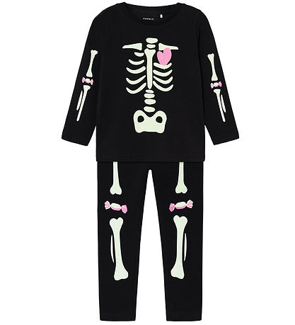 Name It S?t - NmnOween - Blåck/Pink