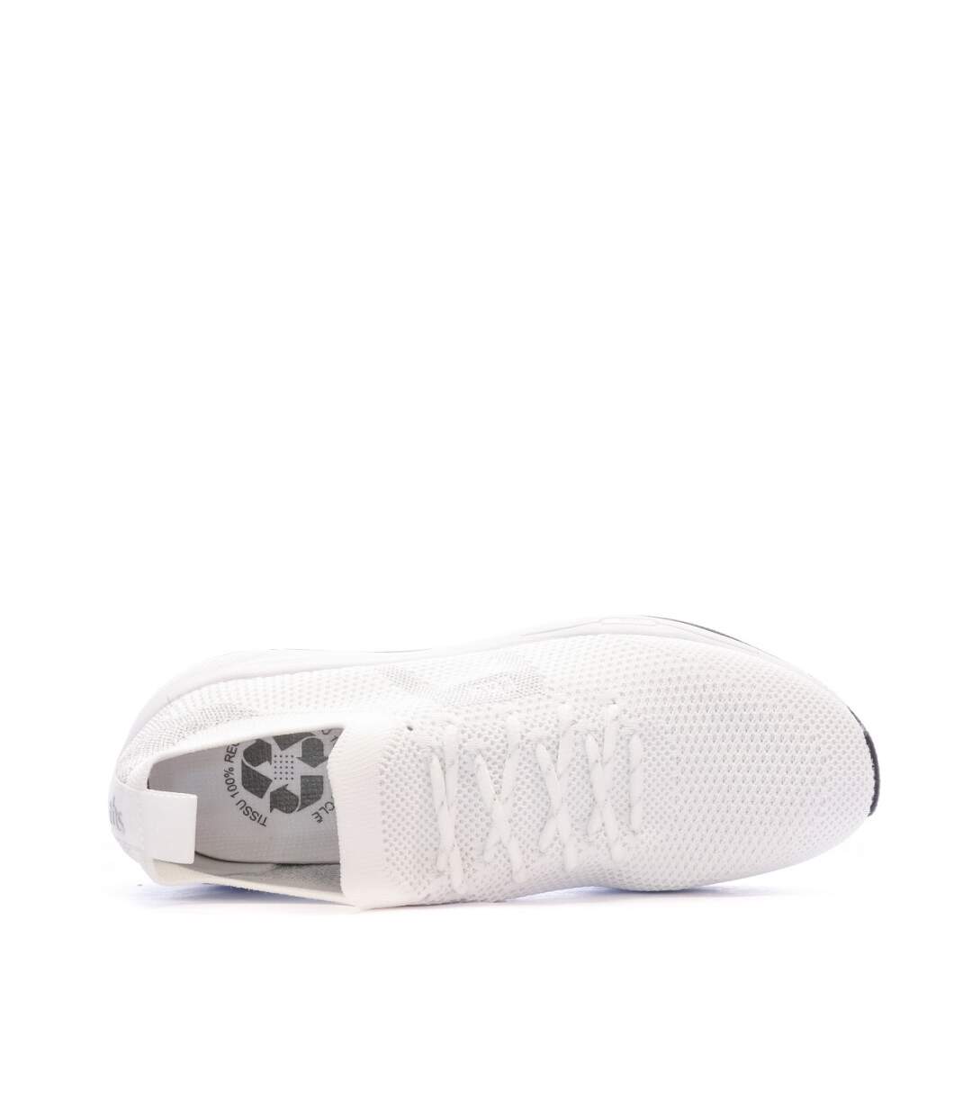 Baskets Blanche/Argent Femme TBS Calinee