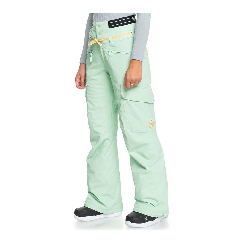 Roxy PASSIVE LINES - Pantalon ski Femme cameo green