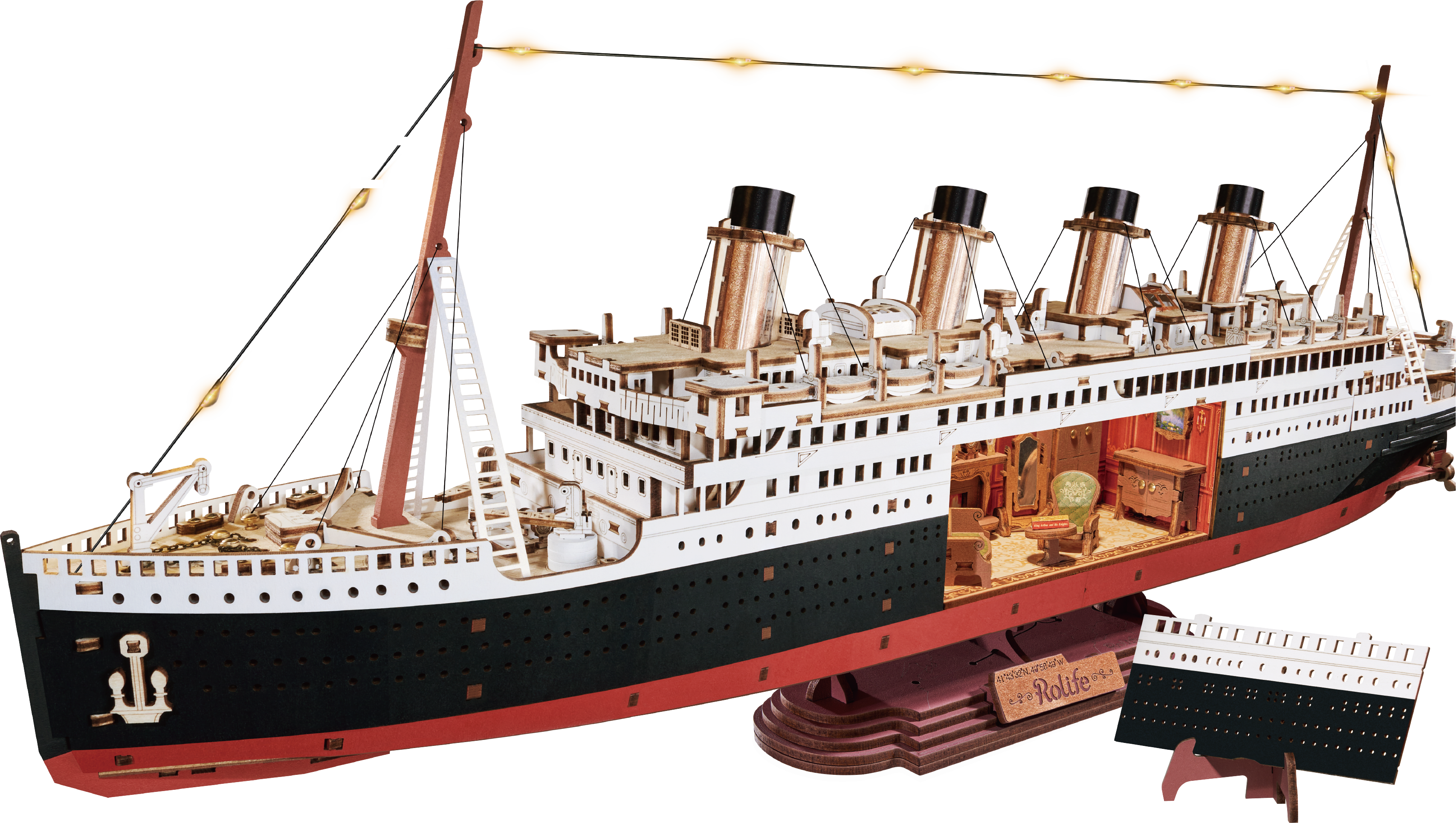 ROKR  1912 - Eternal Atlantic Voyager    3D Holzpuzzle: Eine Legende nimmt Gestalt an