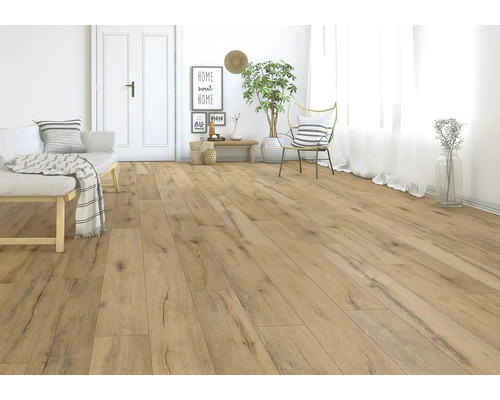 Vinylvloer GREEN VINYL Rift Eiken Donker Landhuis Plank Klikverbinding 1290 x 173 x 4,0 mm