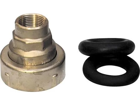 Murgennemføring50mm1 1/2muffe - med 3 omløber. Isiflo