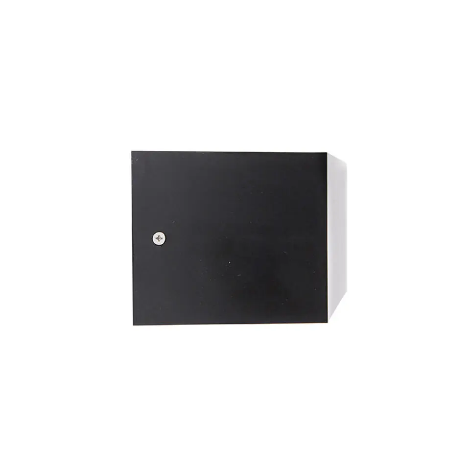 Qazqa wandlampen buiten houks zwart e27