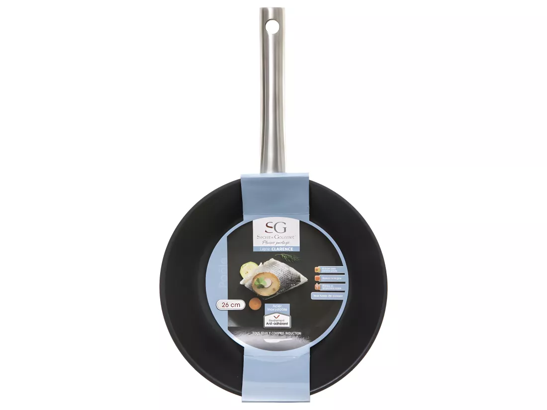 Poêle en Inox 24 cm