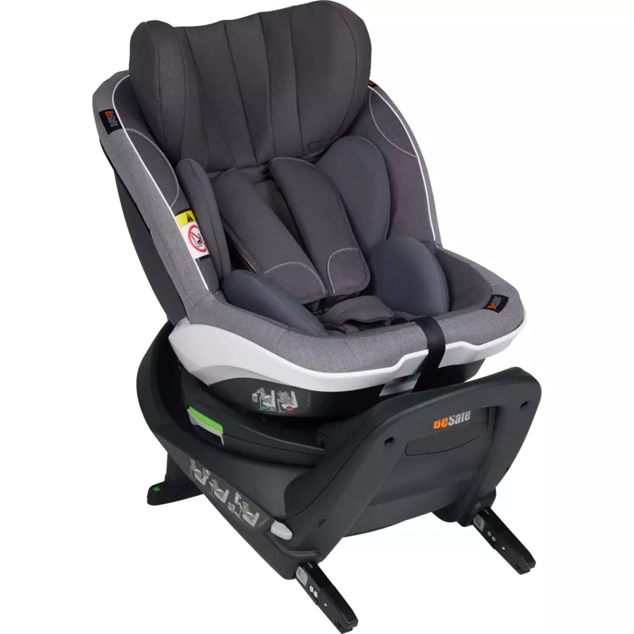 BeSafe Reboarder iZi Twist i-Size Metallic Mélange