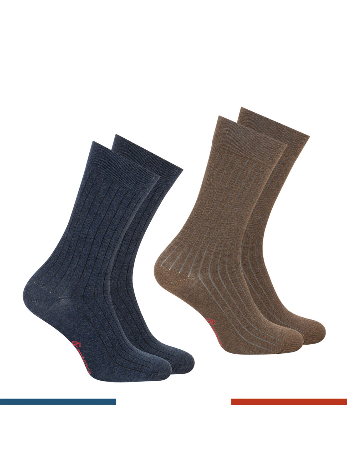 Lot 2 paires chaussettes Fait en France