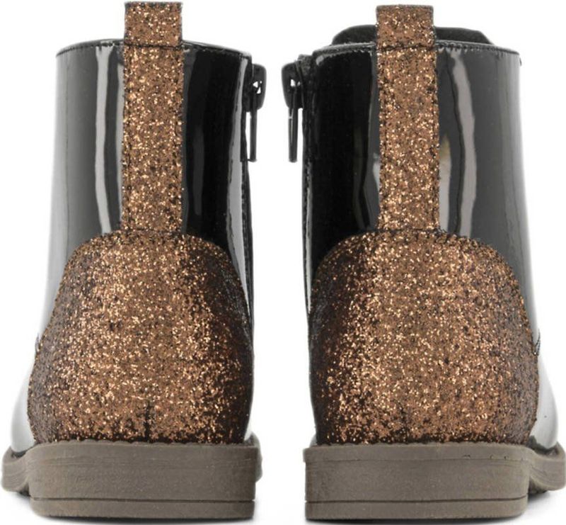 Graceland - Veterboots - Zwart - Lak - Meisjes