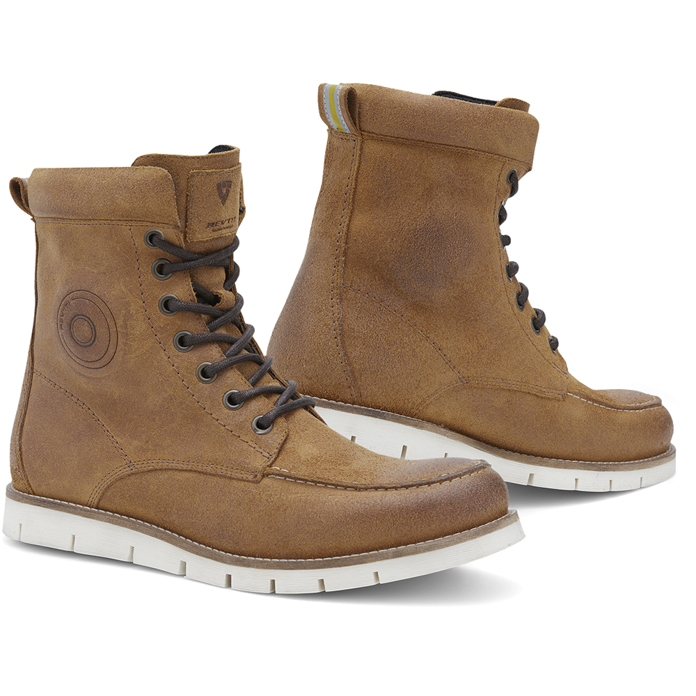Rev'it - Chaussures Yukon Marron / Blanc
