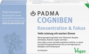 PADMA Cogniben Kapseln, 60 Stück