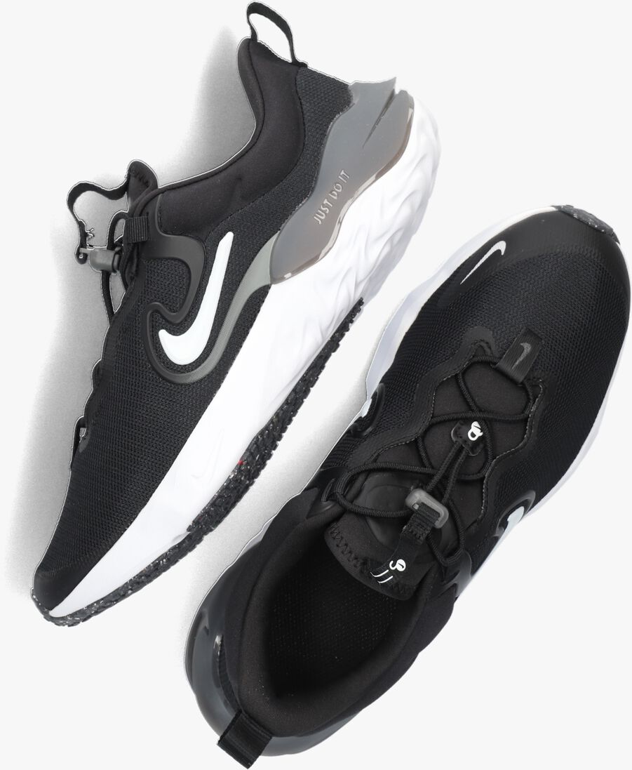 NIKE zwarte nike lage sneakers nike run flow (gs)