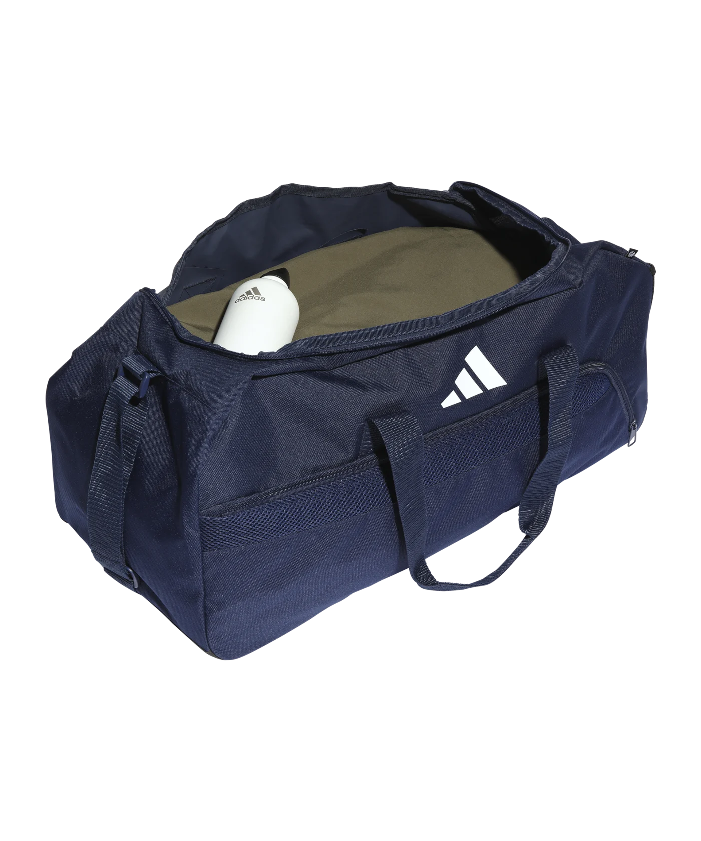 adidas Tiro League Duffel Bag Gr. M Blau Schwarz