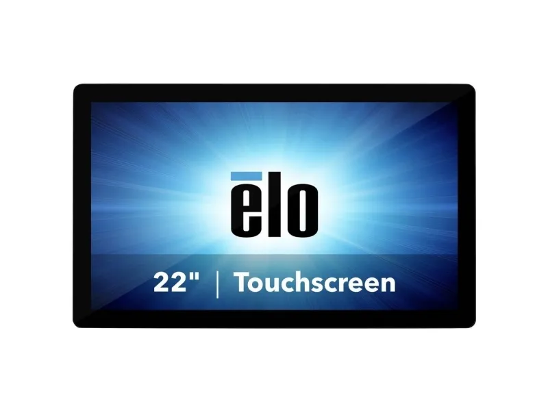 Elo I-Series 2.0 - Alt-i-én - Core i3 8100T op til - RAM 8 GB - SSD 128 GB - UHD Graphics 630 - Gigabit Ethernet - 802.11a/b/g/n/ac, Bluetooth 5.0 - intet OS - skærm: LED 21.5