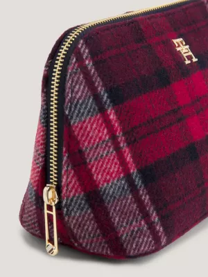 Conjunto de nécessaire xadrez tartan para presente