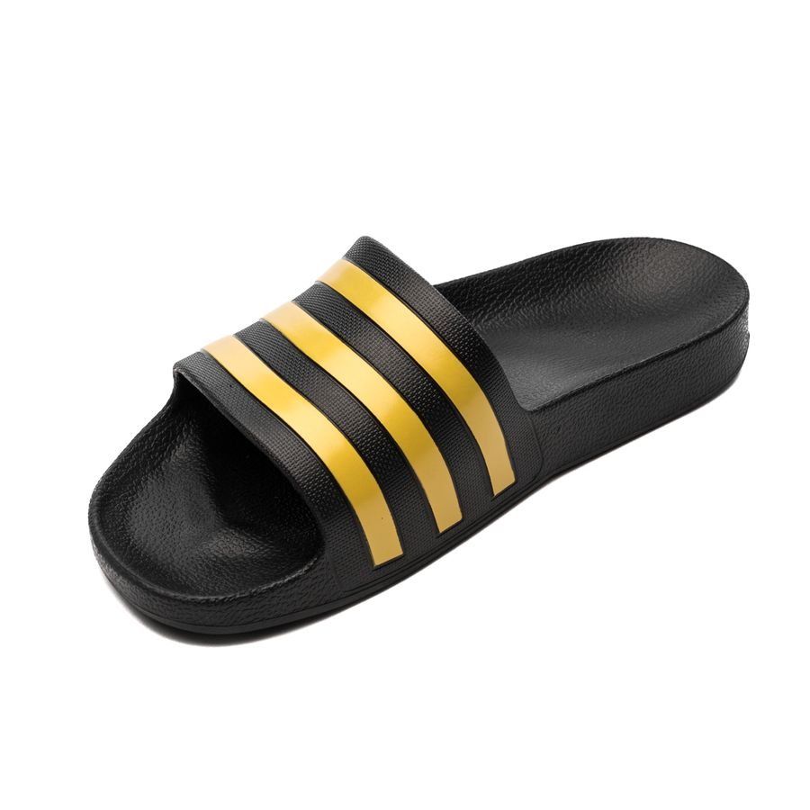 adidas adilette Aqua Claquettes - Noir/Doré